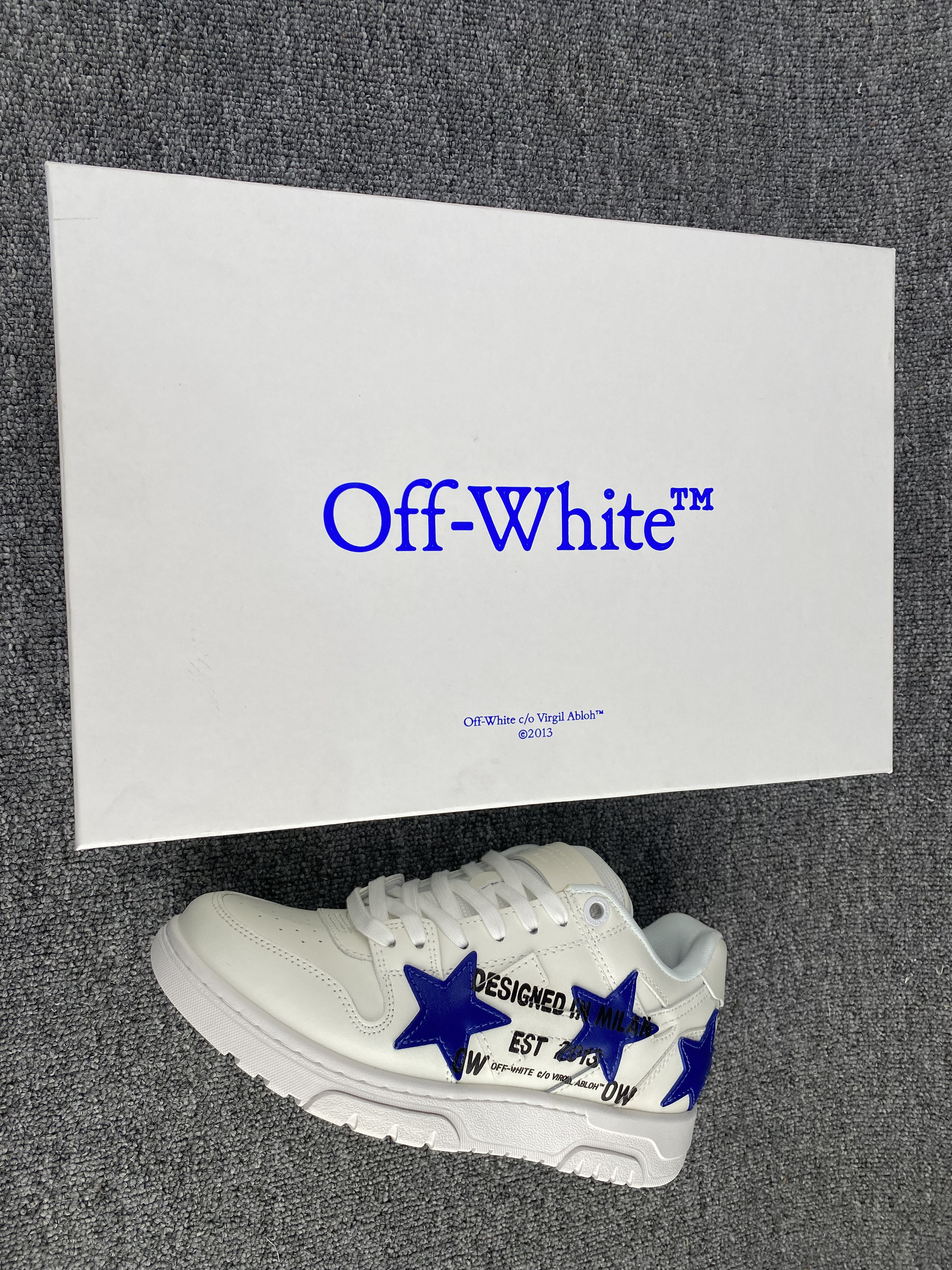 UA OFF-WHITE Out Of Office OOO Low Tops