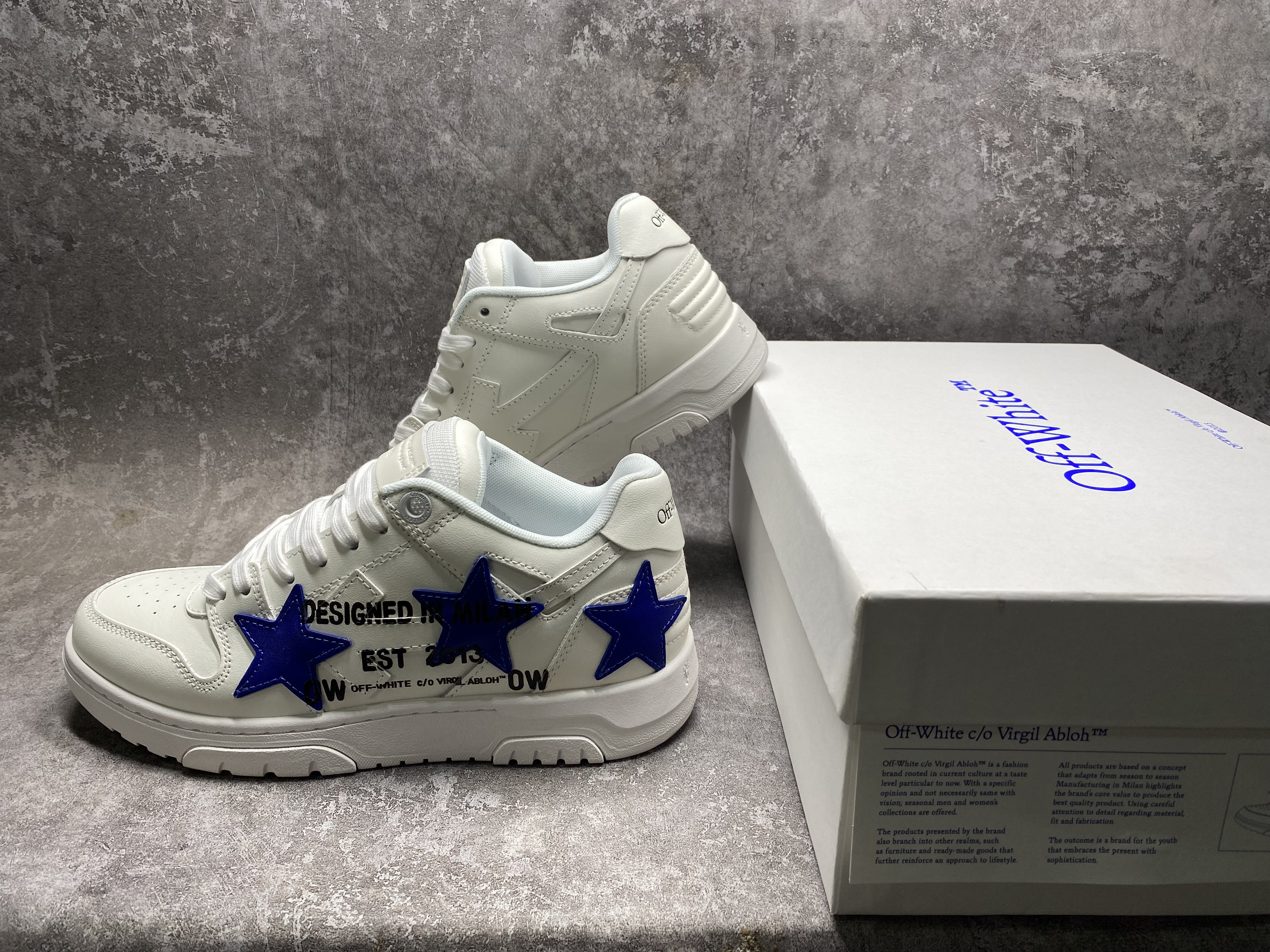 UA OFF-WHITE Out Of Office OOO Low Tops