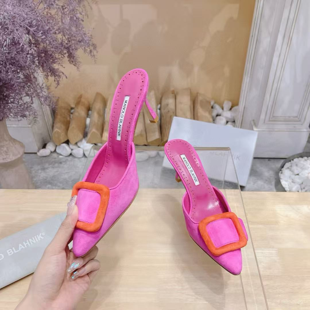 ua man010 B1ahn*k mules 7.5cm