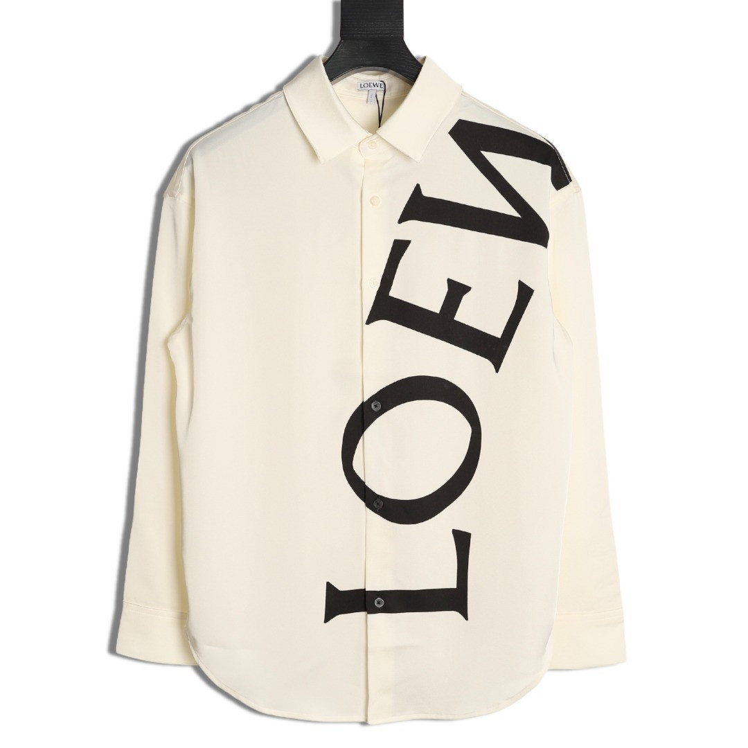 L0ew* 25fw long-sleeved shirts
