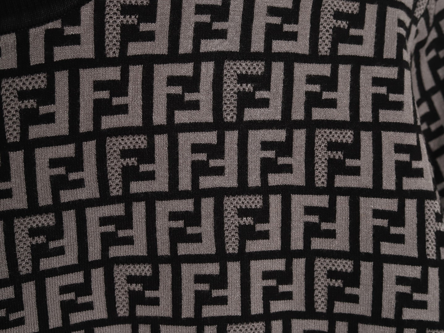 F**di fd knitting short-sleeved