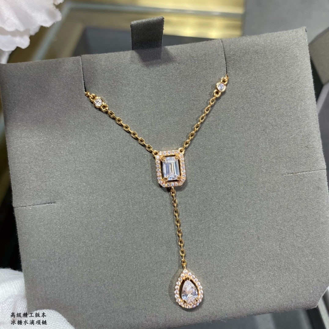 Messika Drop Ice Cube Necklace