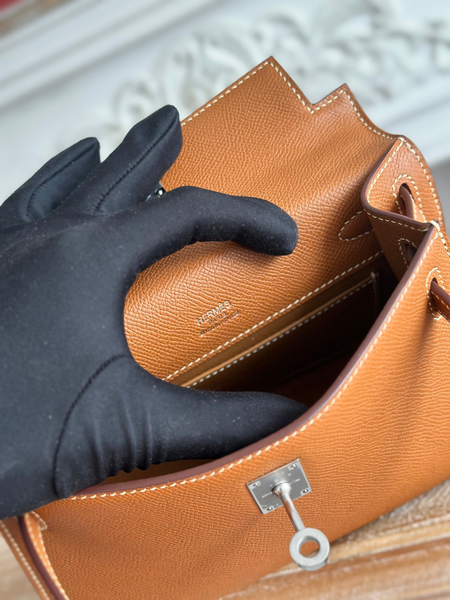 H**me5 kelly mini epsom 22 22×7×13cm