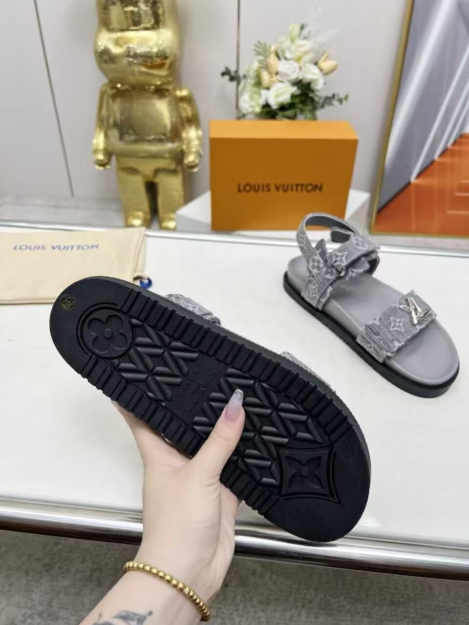 UA LV Sunset Flat Comfort Sandal
