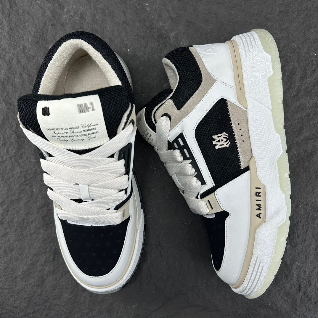 UA Amiri  MA-1 BLACK ALABASTER