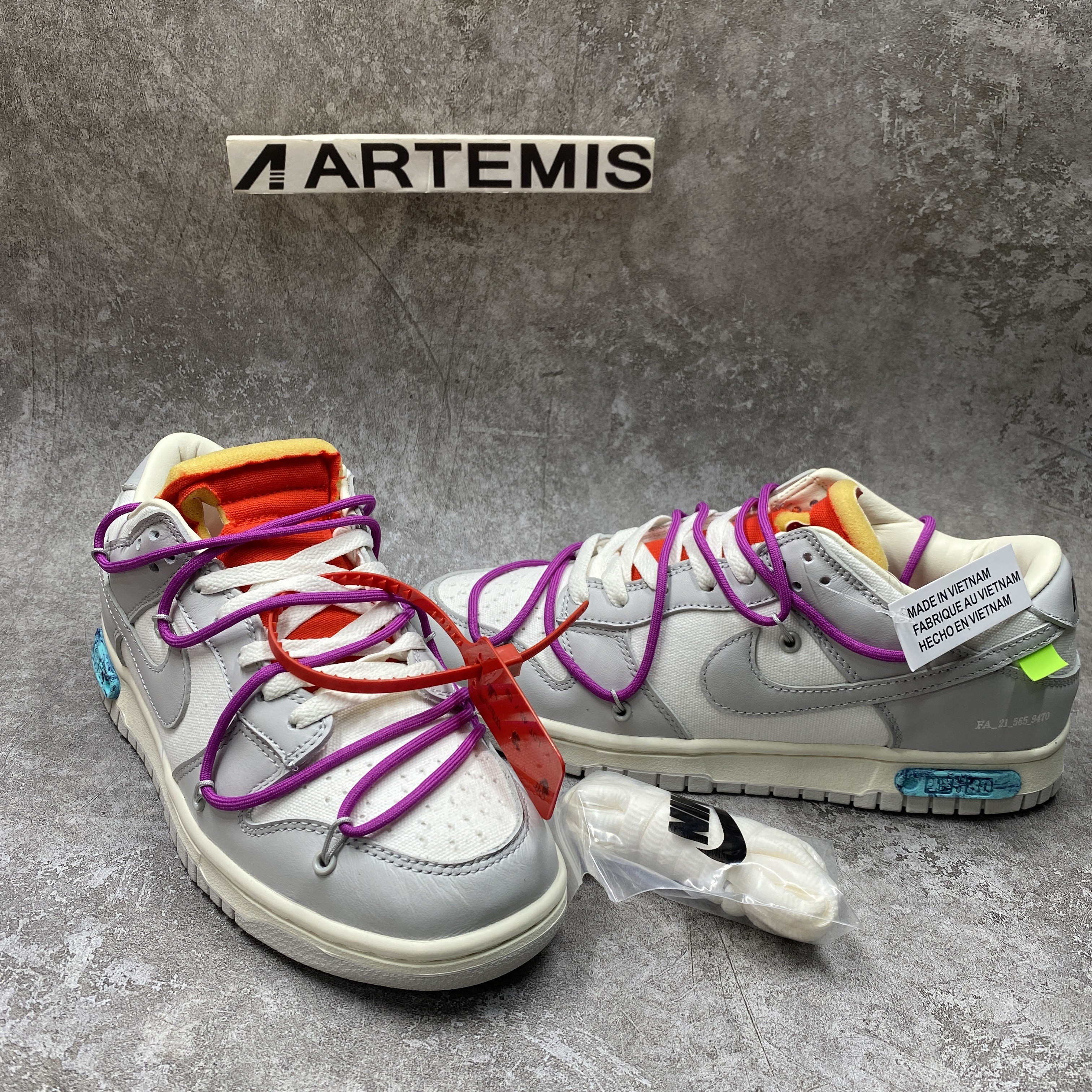 Nike Dunk Low Off-White Lot 45