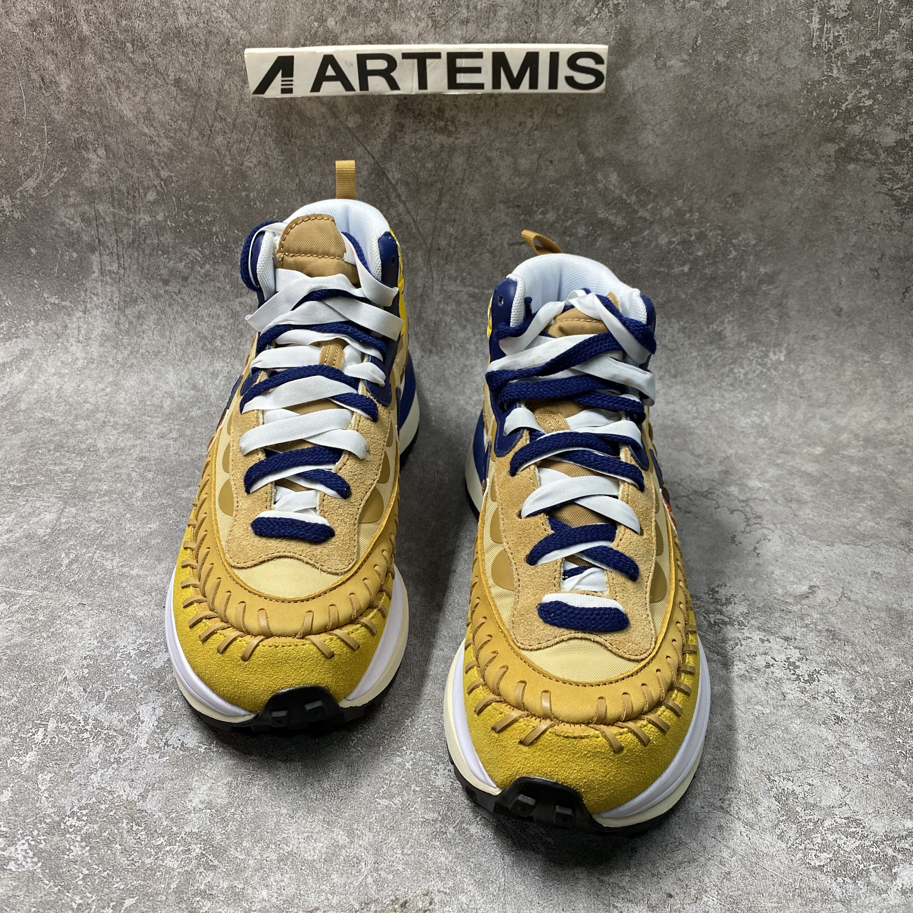 Nike Vaporwaffle sacai Jean Paul Gaultier Sesame Blue