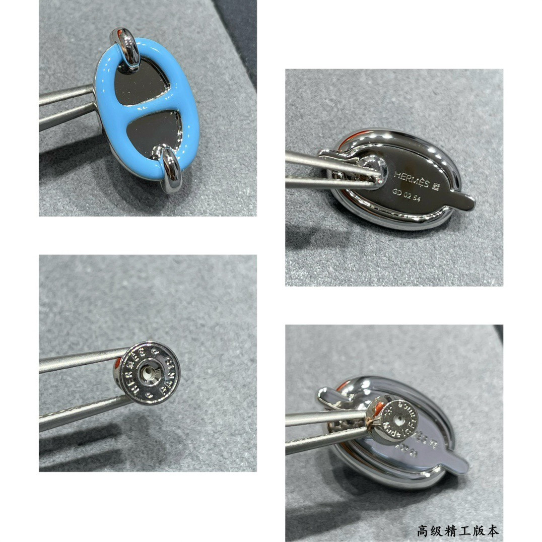 H**me5 mini maillon earrings