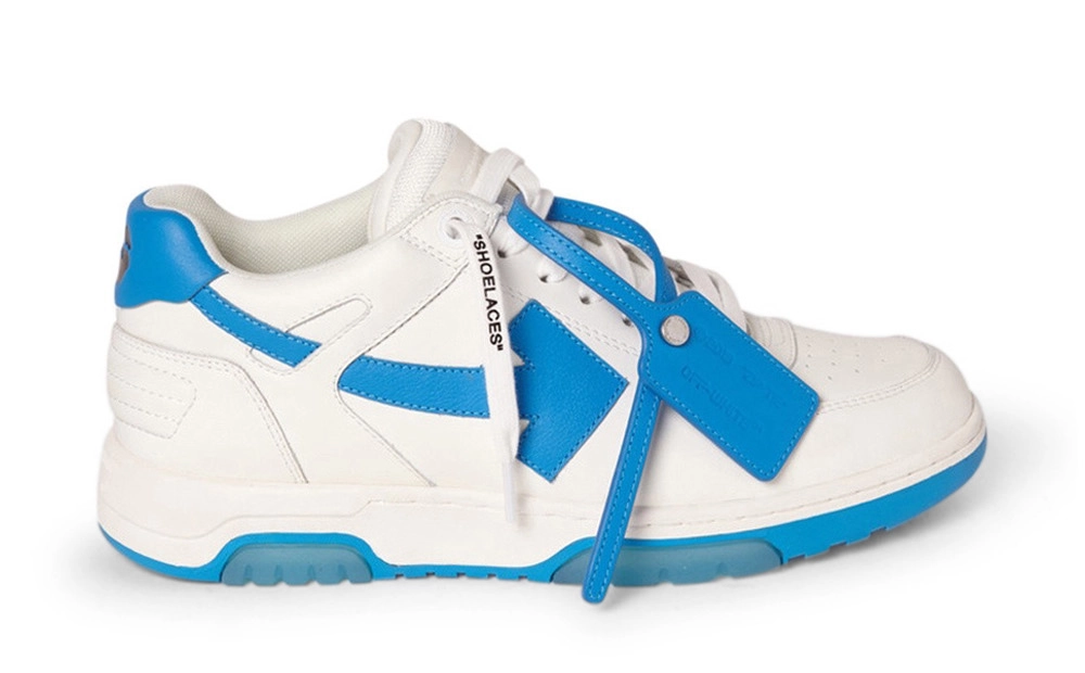 OFF-WHITE Out Of Office OOO Low White Blue