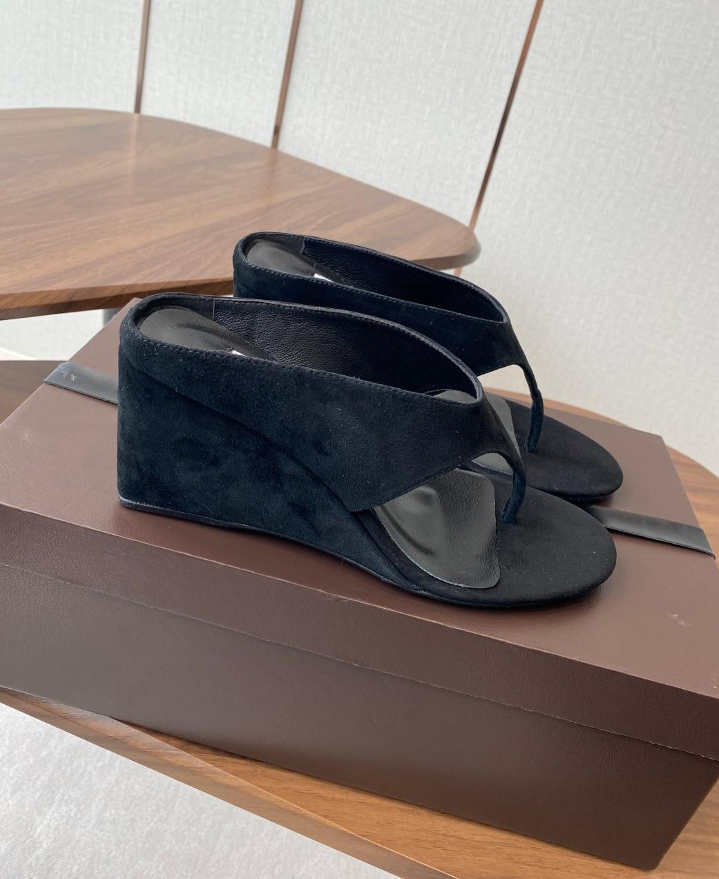 UA Alaia Wedge Cube Satin Sandal(Customized Size 7-10 days production time)