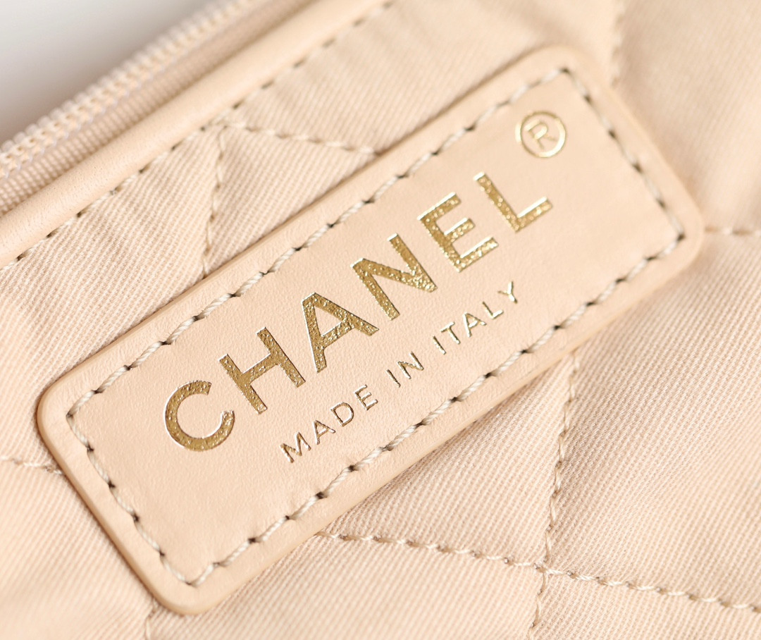 Ch*el 22 handbag calfskin 29x34x10.5cm