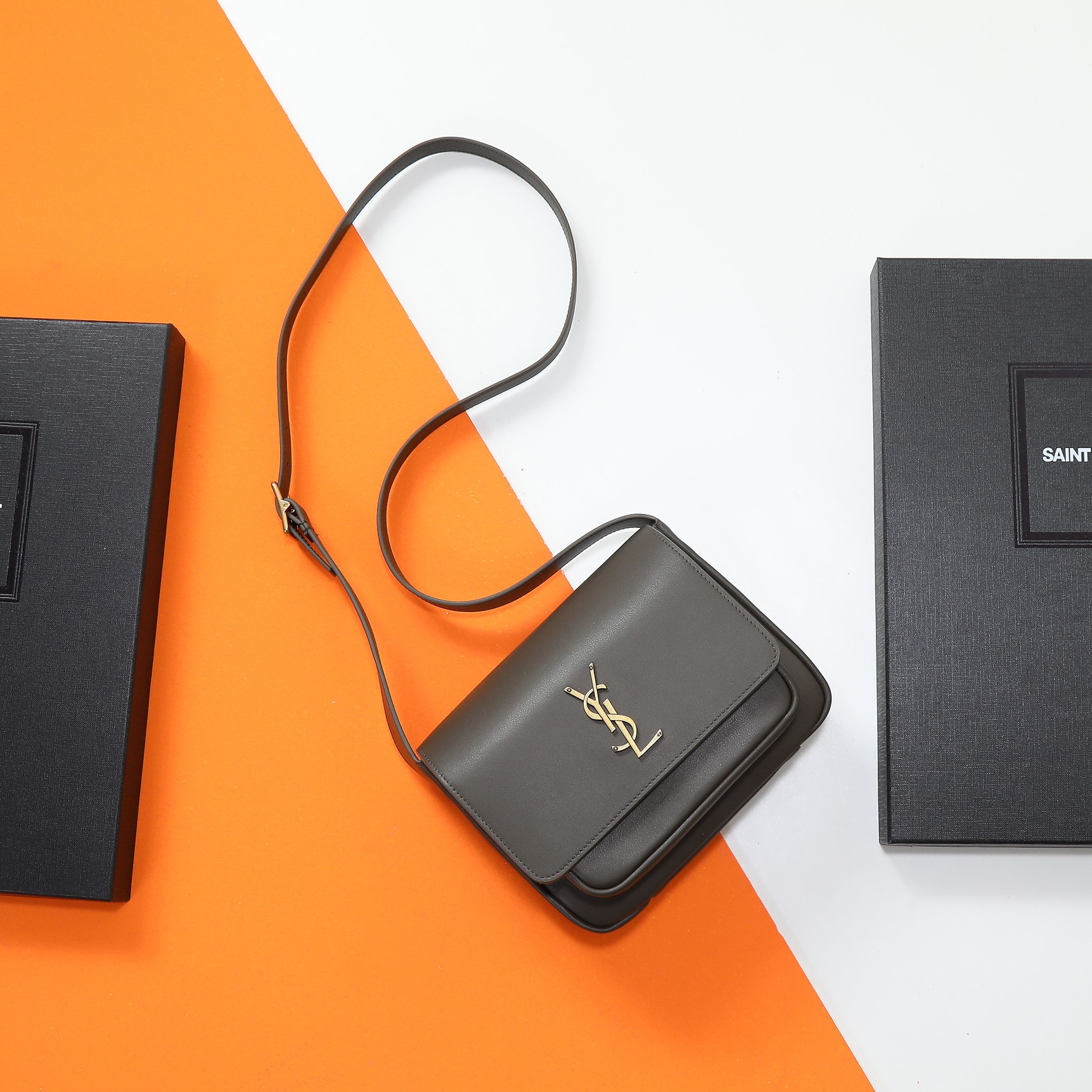 Y*L niki satchel in leather 21.5x16x9cm