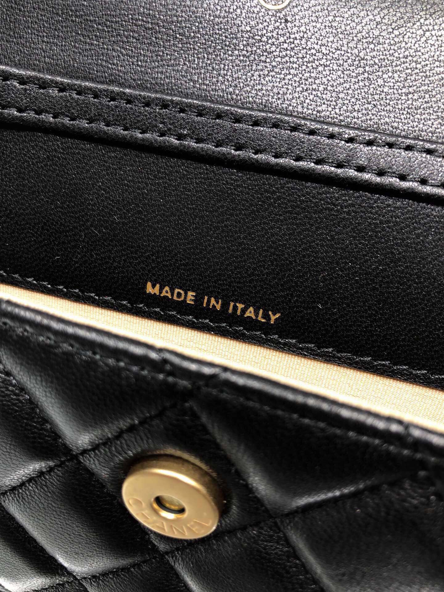 Ch*el 20s flap handbag ap1465 12x9cm