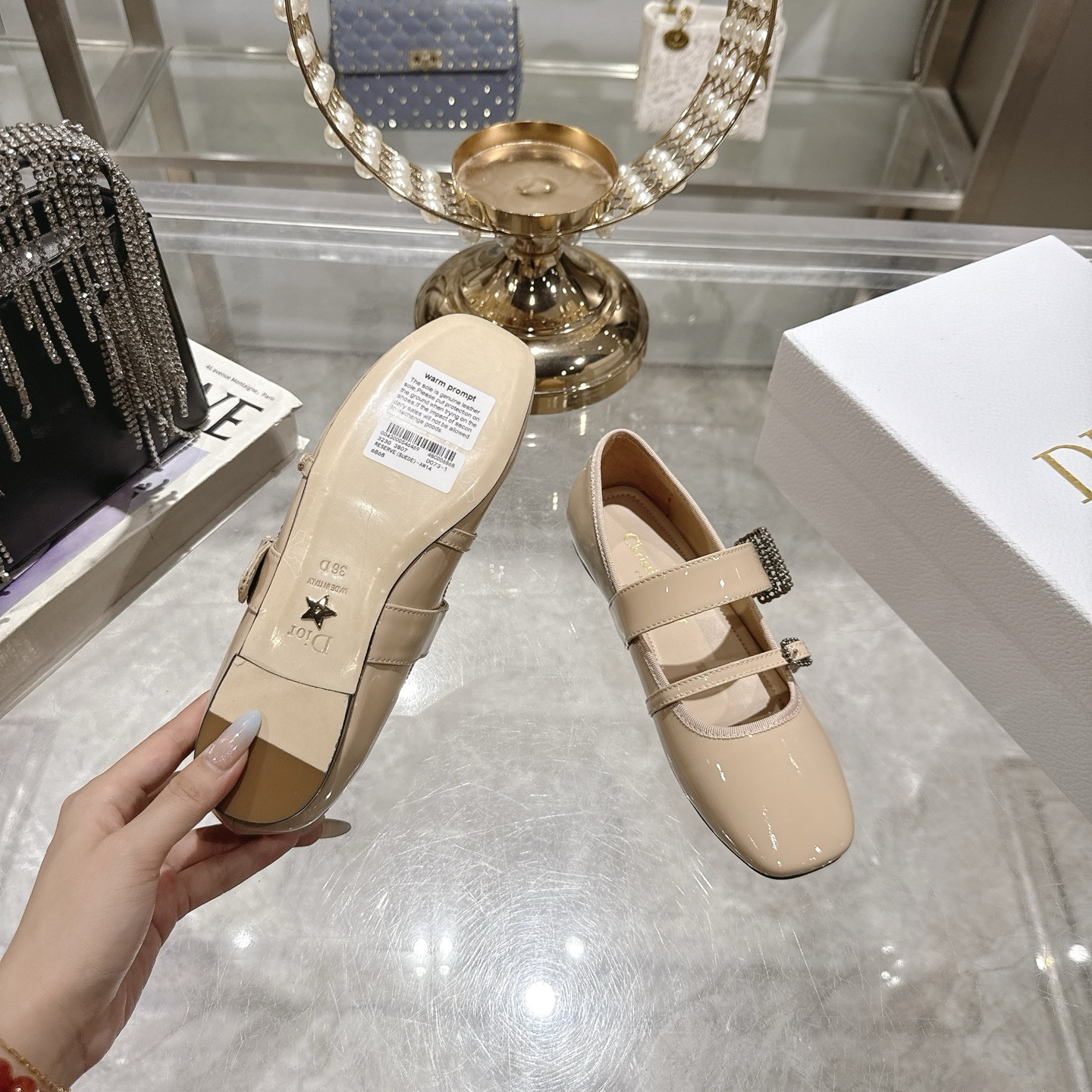 ua D*or d-romance ballet flat